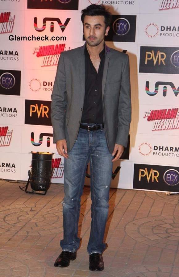 Ranbir Kapoor at the Premiere of Yeh Jawaani Hai Deewani