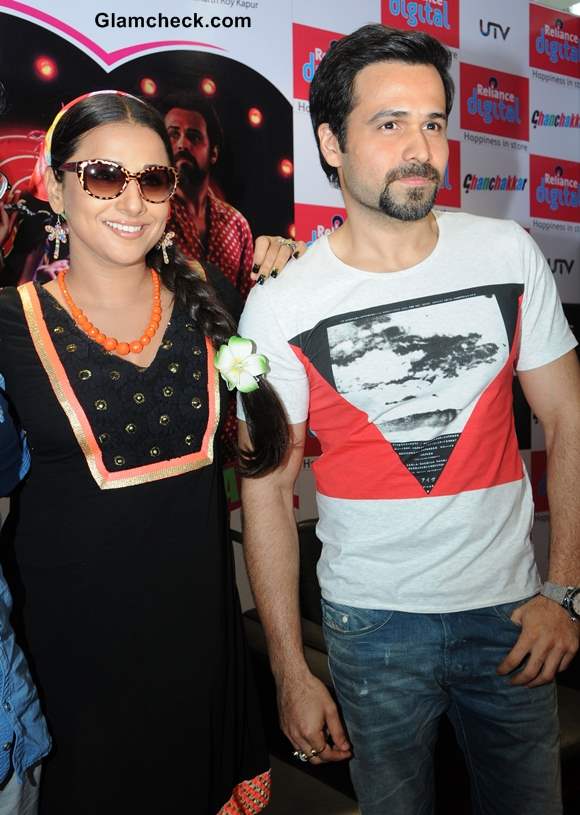 Vidya Balan Promotes Ghanchakkar in Bangalore