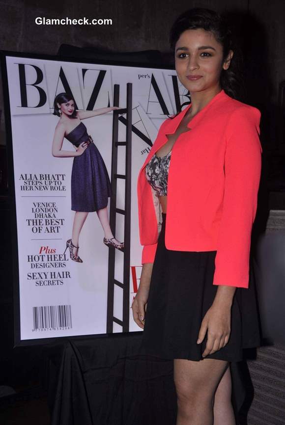 Alia Bhatt 2013 Harpers Bazaar issue