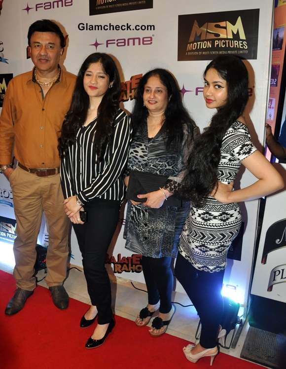 Anu Malik along with his wife Anju Malik and daughter Anmol Malik