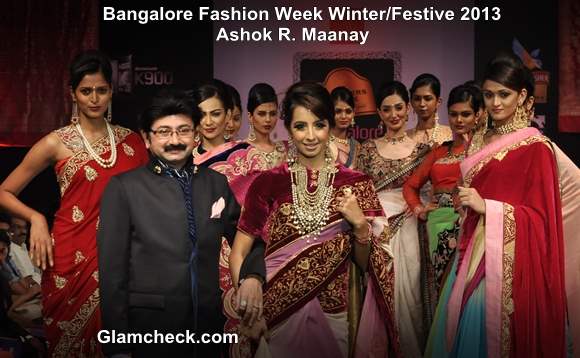 Bangalore Fashion Week Winter-Festive 2013 Day 3 - Ashok R Maanay