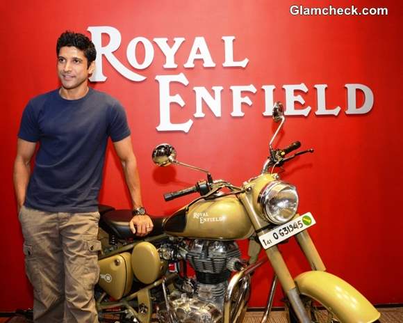 Bhaag Milkha Bhaag Contest Lucky Winner Rides Home on Enfield Desert Storm