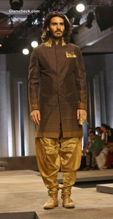 Grooms collection at India Bridal Fashion Week 2013 Shantanu Nikhil