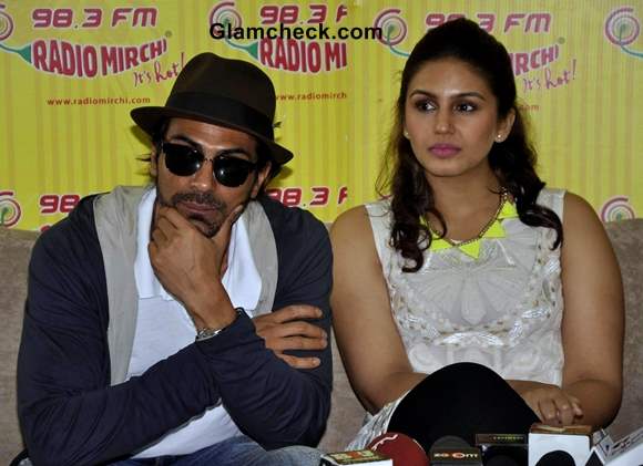 Huma Qureshi Arjun Rampal Launch D-Day Music on Radio Mirchi