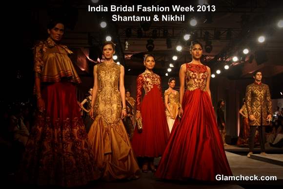 India Bridal Fashion Week 2013 Day 1 - Shantanu and Nikhil Collection