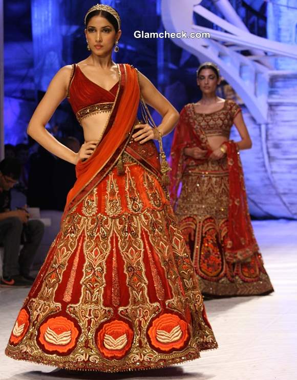 India Bridal Fashion week 2013 JJ Valaya show