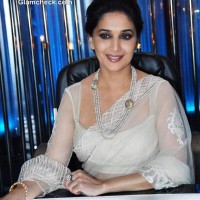 Madhuri Dixit Nene Sports Vintage Sari on Jhalak Dikhla Ja