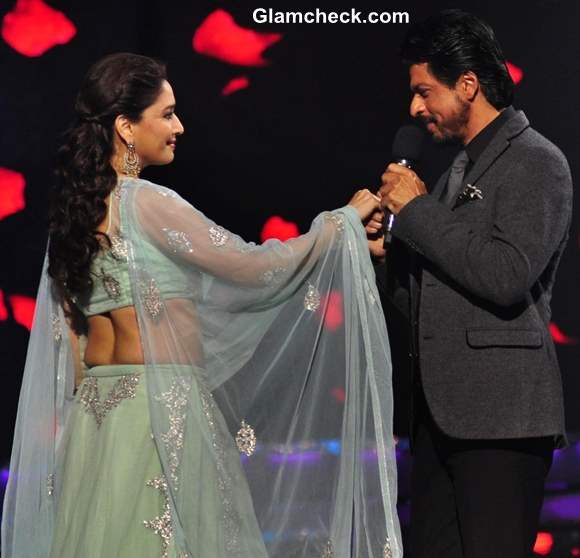 Madhuri Dixit Sharukh Khan  on Jhalak Dikhla Ja