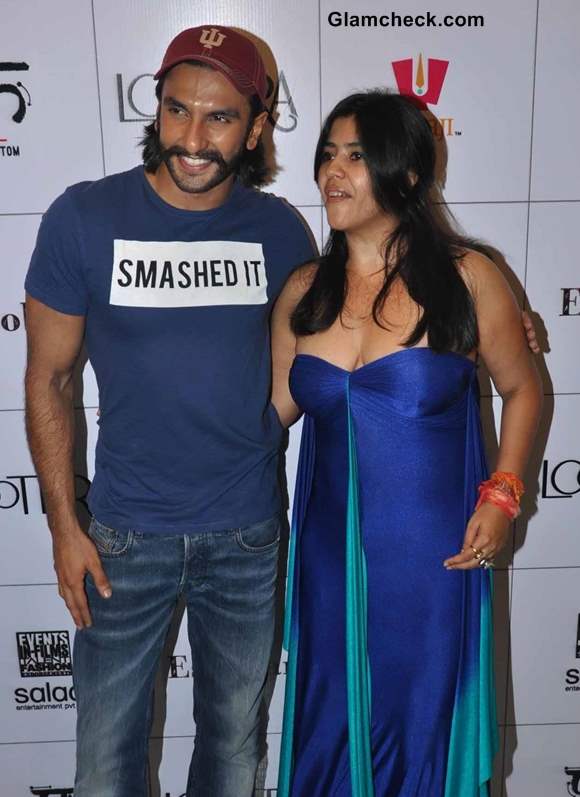 Ranveer Singh Ekta Kapoor 2013