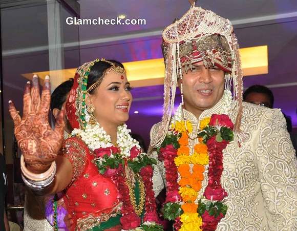 Shweta Tiwari and Abhinav Kohli married