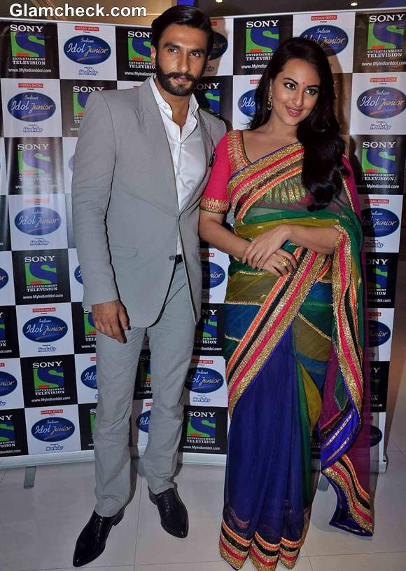 Sonakshi Sinha Promotes Lootera  Indian Idol Jr