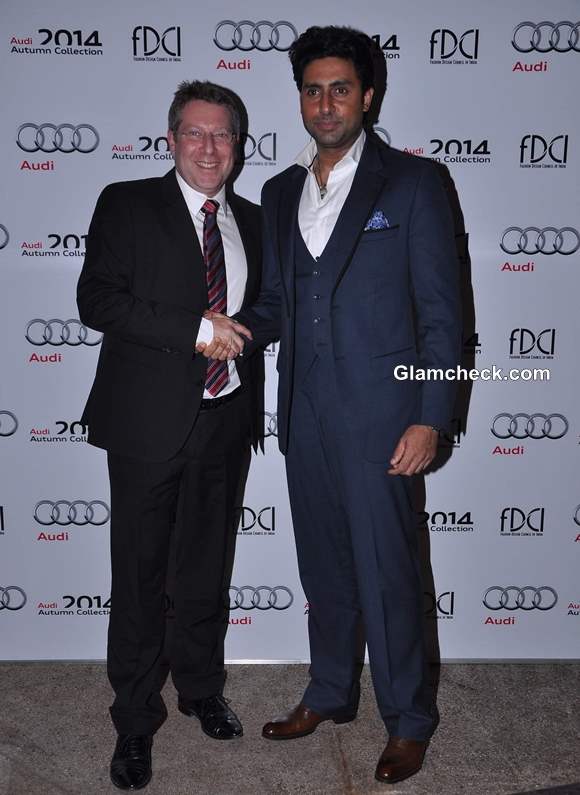 Abhishek Bachchan and Joe King Head Audi India