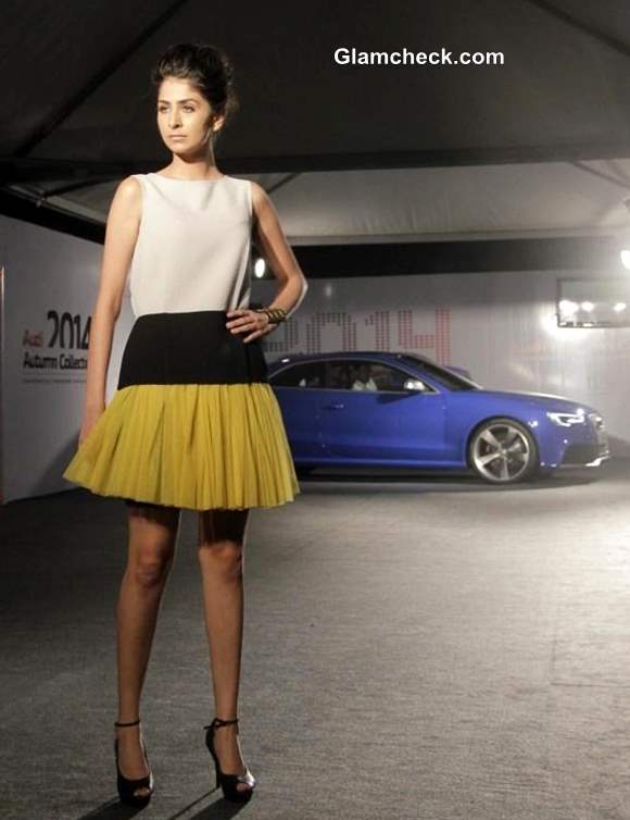 Audi India Autumn-Winter 2014 Collection outfit by fashion designer Nandita Mahtani