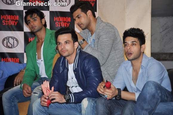 Cast of Horror Story Nishant Malkani Ravish Desai and Hasan Zaidi