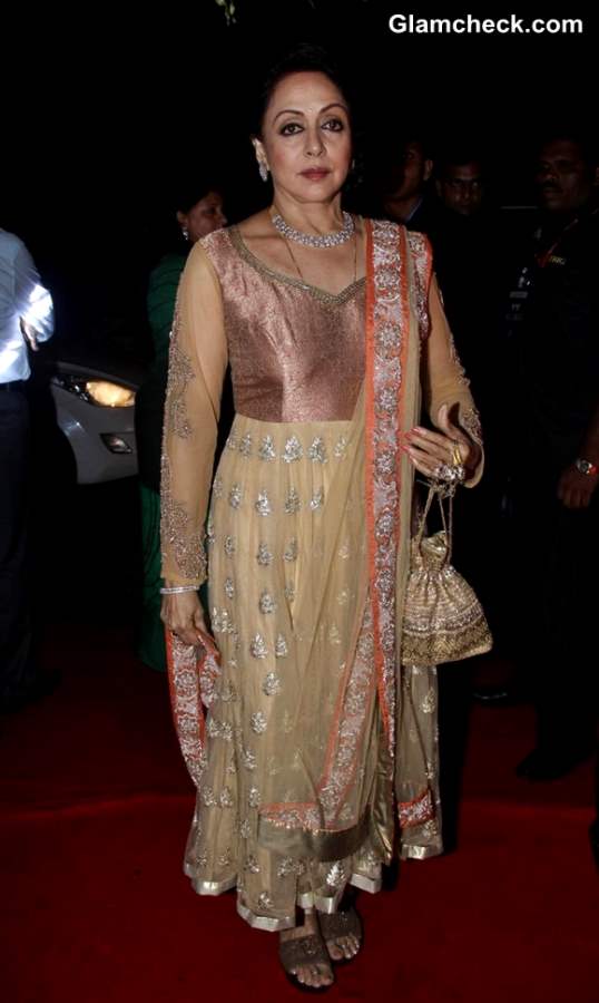 Hema Malini at Sridevi 50th Birthday Bash