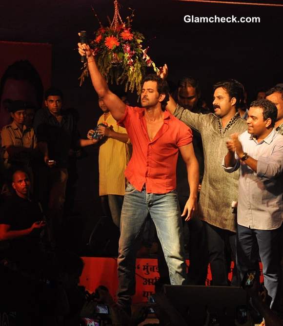 Hrithik Roshan 2013 Pratap Saranaik Dahi Handi