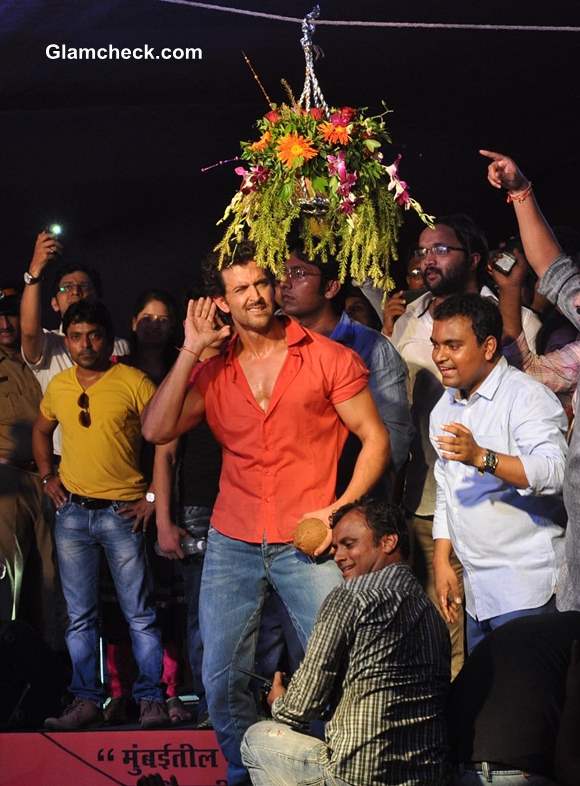 Hrithik Roshan Pratap Saranaik Dahi Handi event