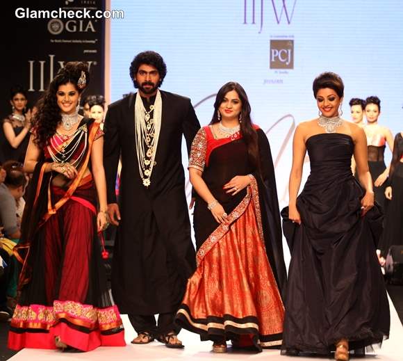 IIJW 2013 - Moni Agrawal - Tapsi Pan Rana Dagubatti Moni Agrawal Kajal Aggarwal