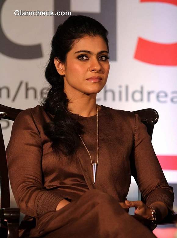 Kajol 2013 pics hairstyle makeup