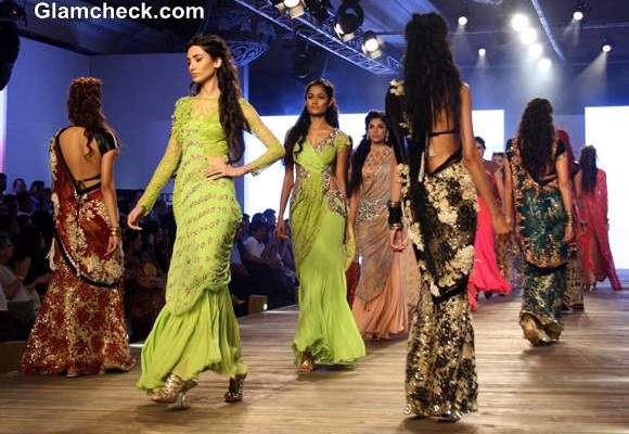 Monisha Jaising 2013 collection at Delhi Couture Week