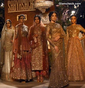 Sabyasachi brides collection 2013 Delhi Couture Week