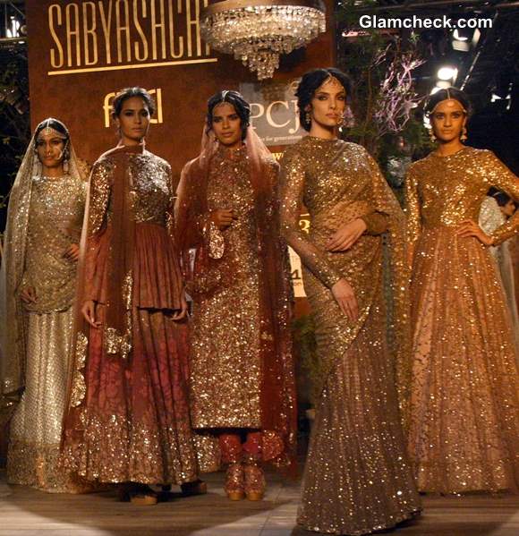 Sabyasachi Wedding collection 2013 Delhi Couture Week