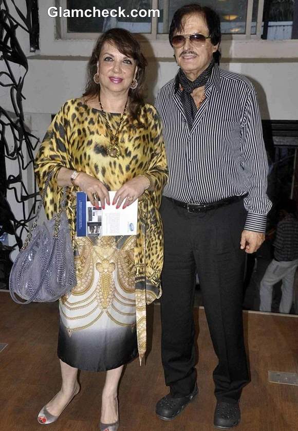 Sanjay Khan with wife Zarine Khan