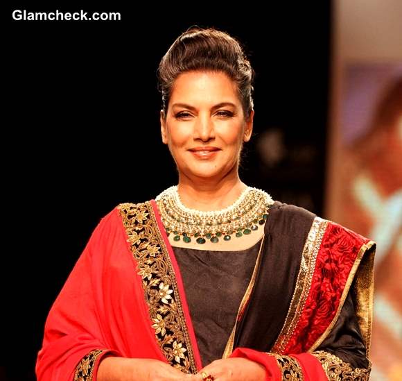 Shabana Azmi Golecha Jewels at IIJW 2013