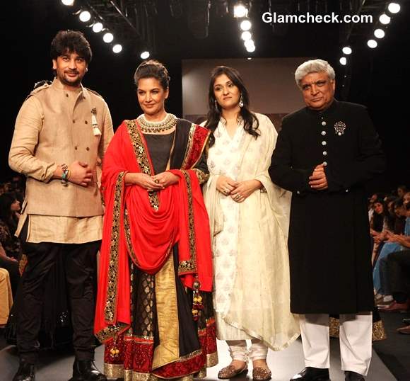 Shabana and Javed Show-stoppers for Golecha Jewels at IIJW 2013 – Day 3