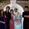 Shahrukh Khan with wife Gauri and Kids Wish Fans Eid
