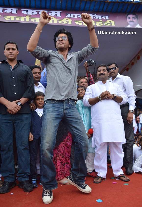 Shahrukh Khans Dahi Handi event 2013