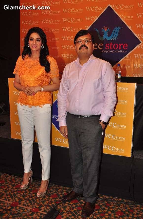 Sridevi Brand Ambassador for Wee Store