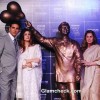 Twinkle Khanna Dimple Kapadia Akshay Kumar Unveil Bronze Statue of Late Rajesh Khanna