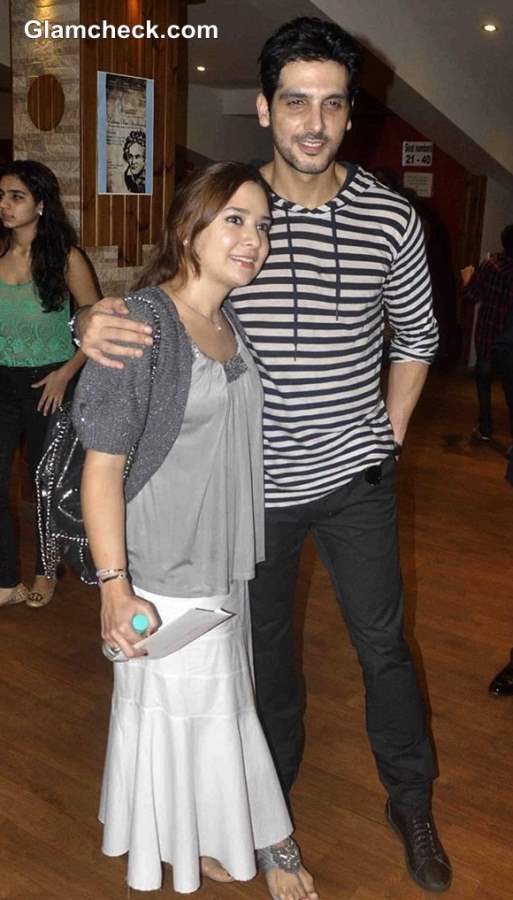 Zayed Khan with wife Malaika Parekh