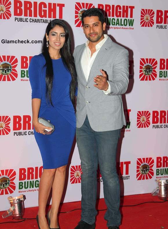 Aftab Shivdasani and his girlfriend Nin Dusanj