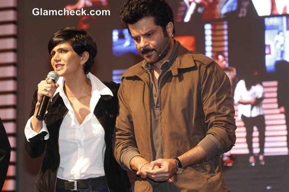 Anil Kapoor Launches TV Show 24 with co-star Mandira Bedi