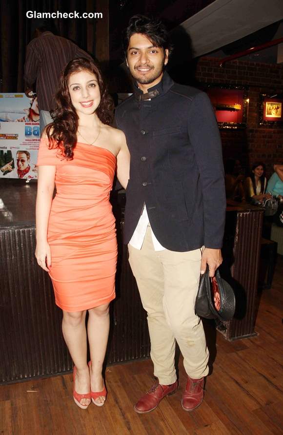 Anisa and Ali Fazal at Music release of Baat Bann Gayi in Mumbai