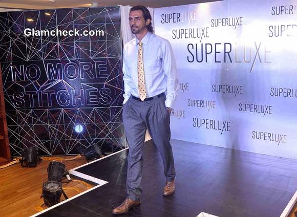 Arjun Rampal at  Arrow Superluxe Stitch-less Shirts Launch