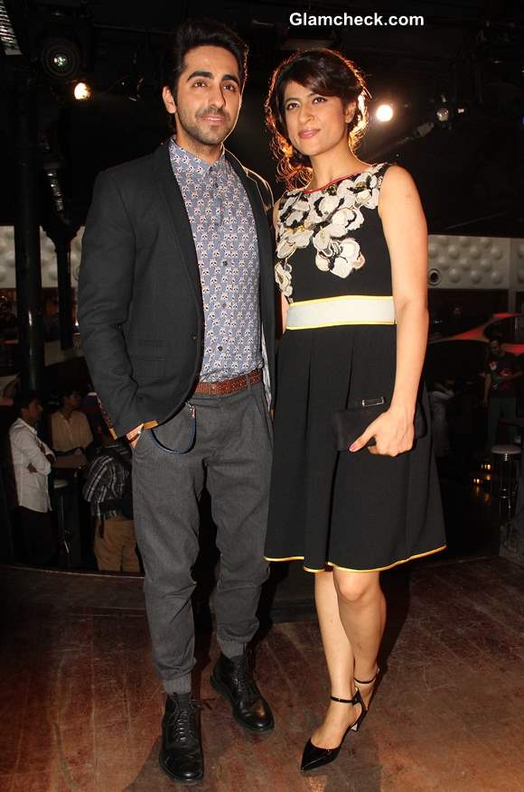 Ayushmann Khurrana with his wife 2013