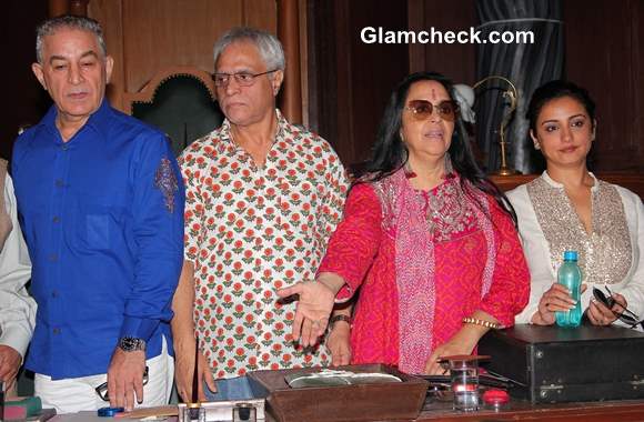 Cast of Samvidhaan Launch TV Series in Mumbai