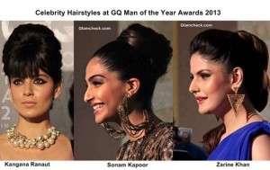 Celebrity Hairstyles at GQ Man of the Year Awards 2013