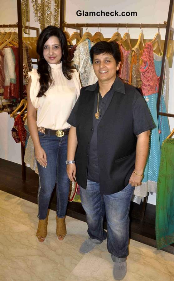 Designer Amy Billimoria creates Navratri 2013 Wardrobe for Falguni Pathak