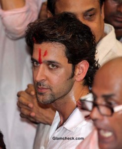 Hrithik Roshan 2013 at Lalbaughcha Raja