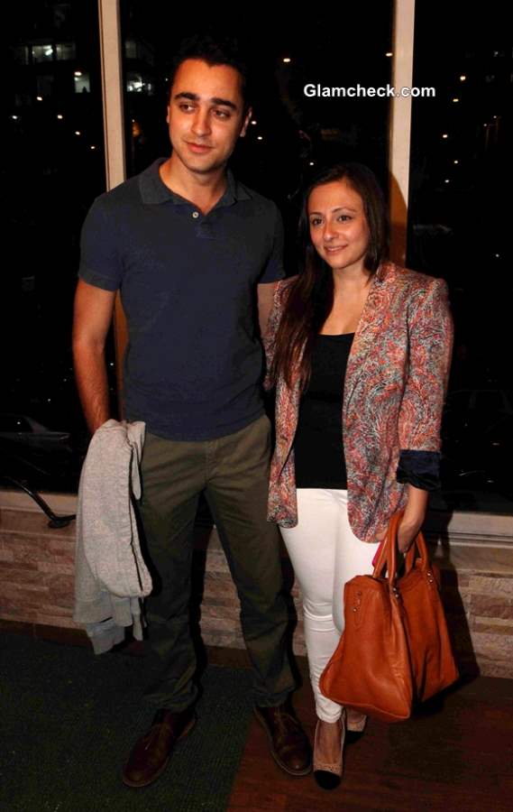 Imran Khan with Wife Avantika Malik 2013