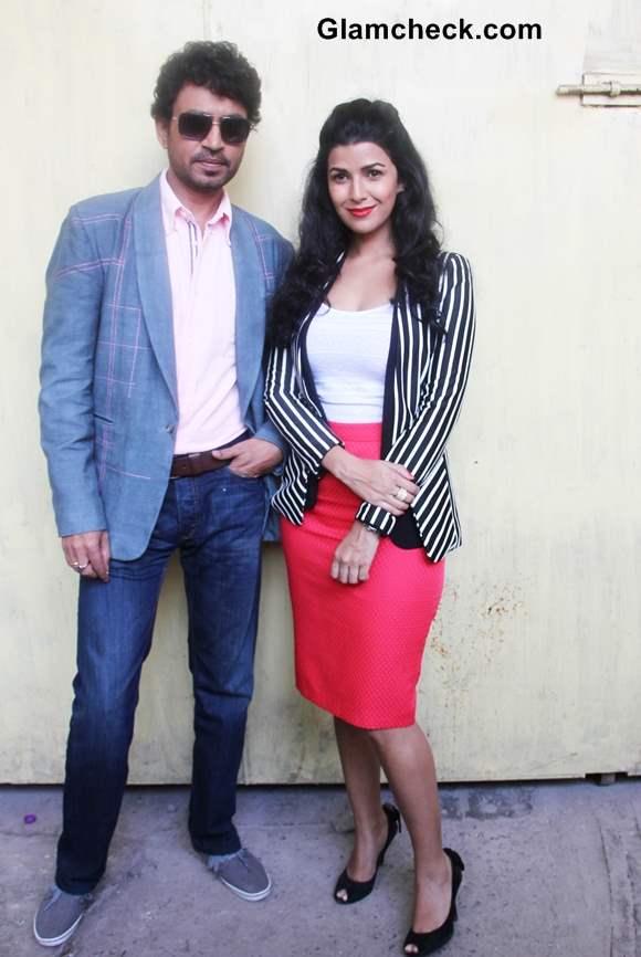 Irrfan Khan Nimrat Kaur Promote The Lunchbox