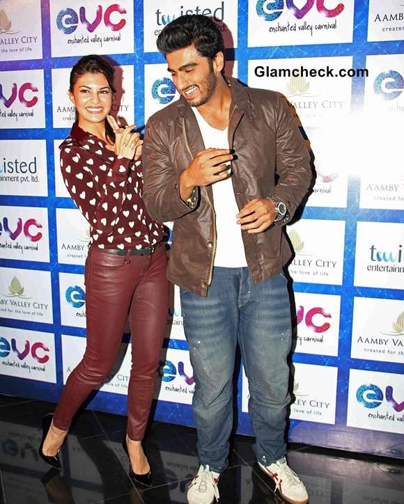 Jacqueline Fernandez Arjun Kapoor Announce Enchanted Valley Carnival 2013