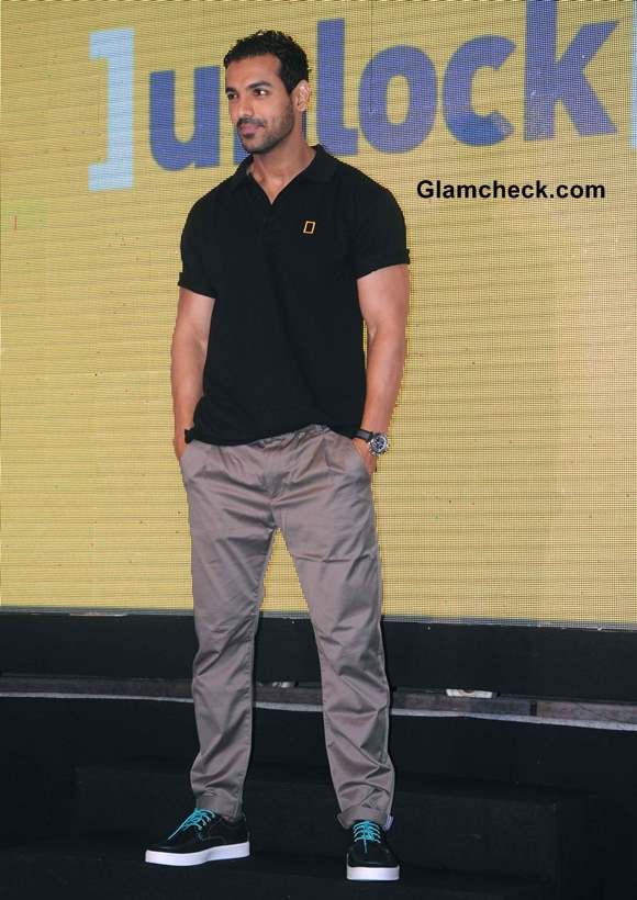 John Abraham Launches Unloack at National Geographic Channel