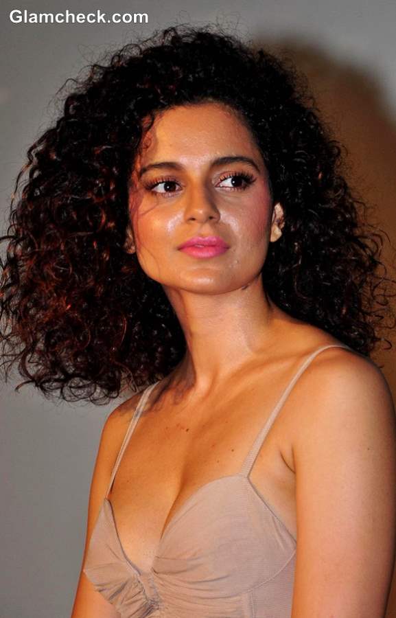 Kangana Ranaut Curly Hair Medium Length 2013