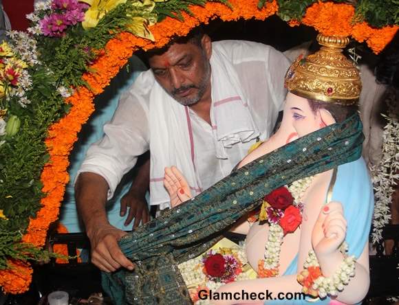 Nana Patekar at Ganesh Visarjan 2013