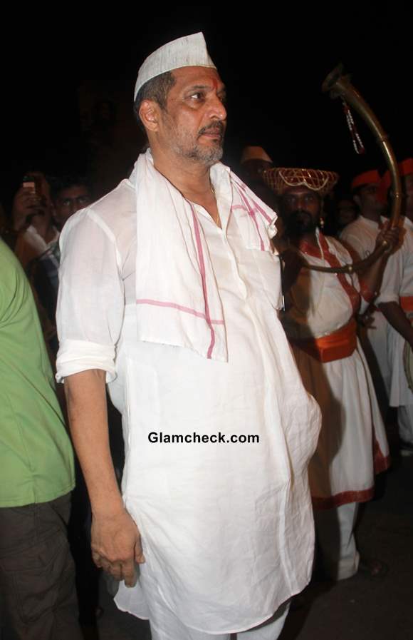 Nana Patekar during Ganesh Visarjan 2013